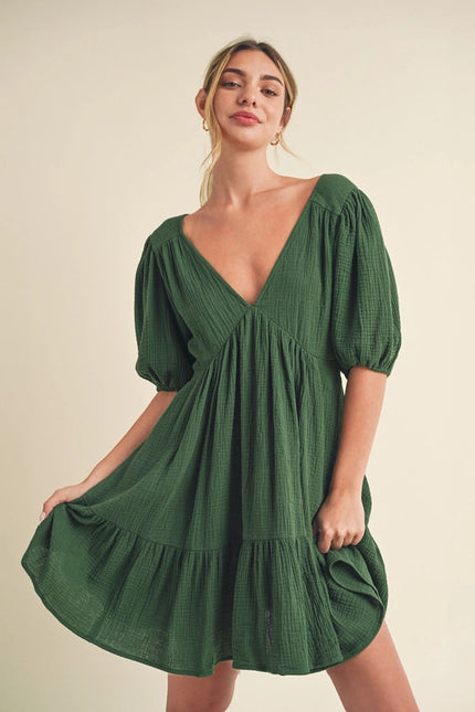 Penny Dress Emerald-Dress-AEMI + CO-S-Urbanheer