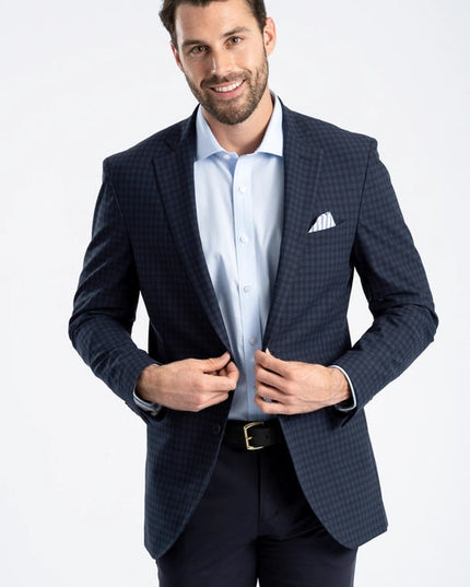 Performance Blazer // Navy Check