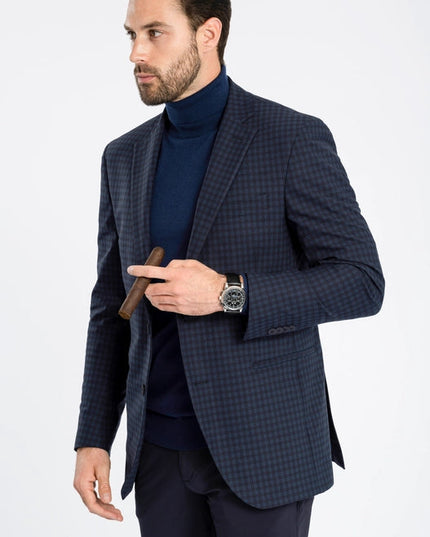 Performance Blazer // Navy Check