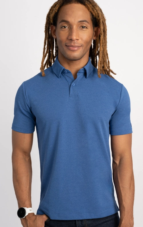 Performance Polo - Solids Blue