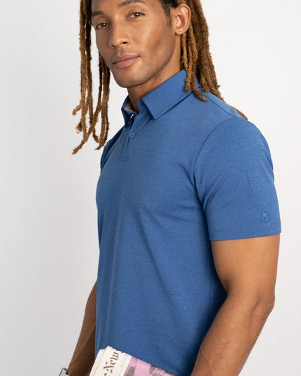 Performance Polo - Solids Blue