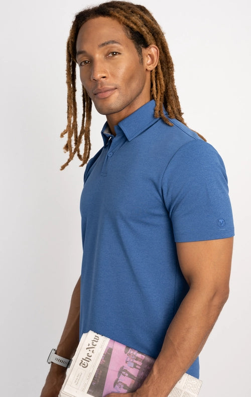 Performance Polo - Solids Blue