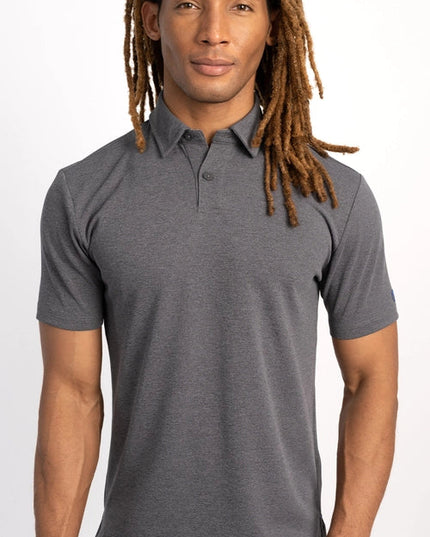 Performance Polo - Solids Charcoal