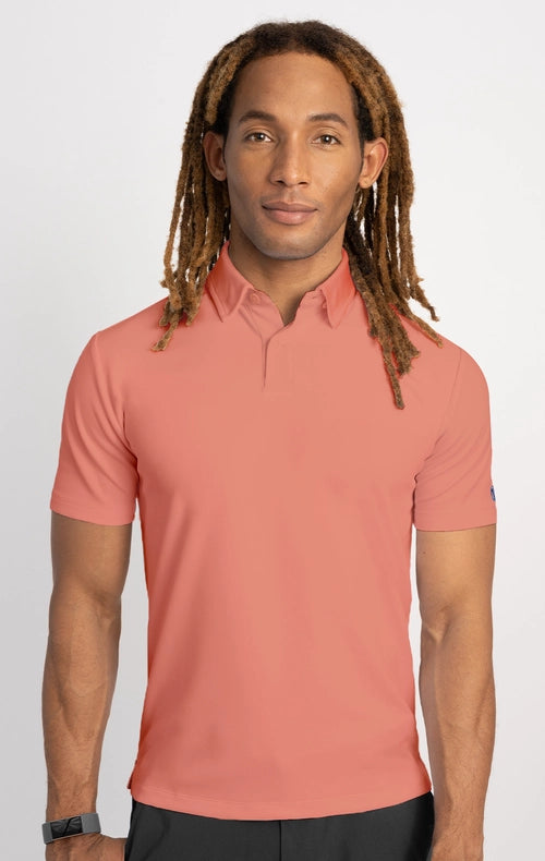 Performance Polo - Solids Peach