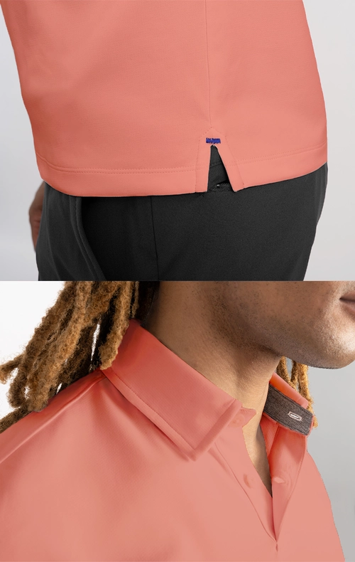 Performance Polo - Solids Peach