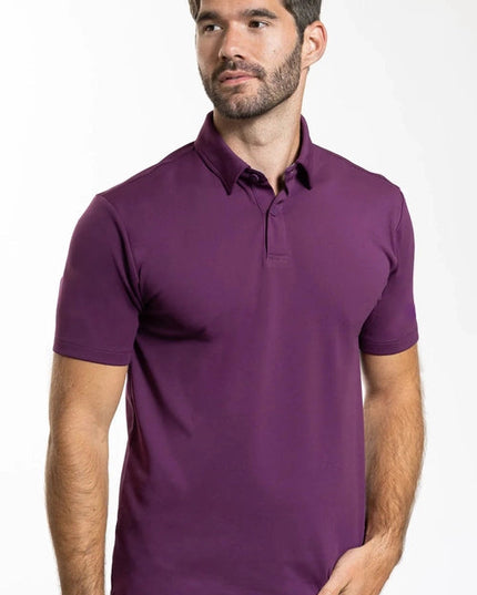 Performance Polo - Solids Plum