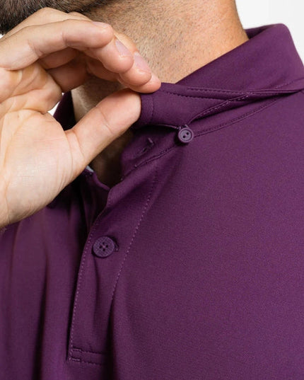 Performance Polo - Solids Plum