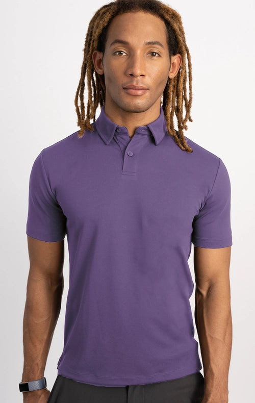 Performance Polo - Solids Purple