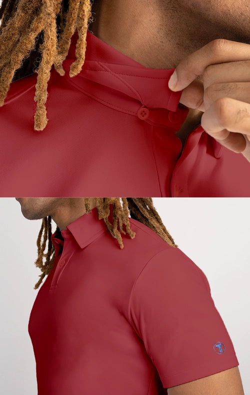 Performance Polo - Solids Red