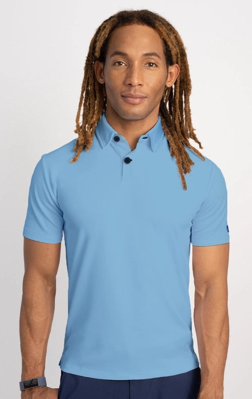 Performance Polo - Solids Skyblue