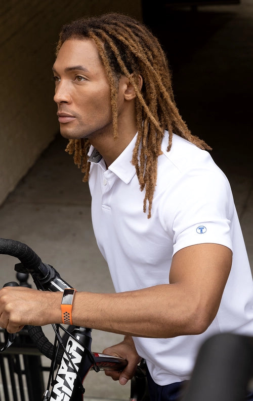 Performance Polo - Solids White