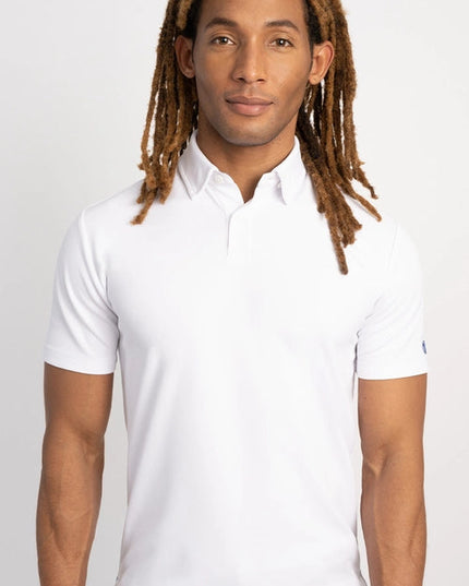 Performance Polo - Solids White