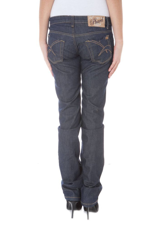 Phard Blue Cotton Jeans & Pant