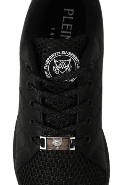 Philipp Plein Elegant Black Gisella Sneakers