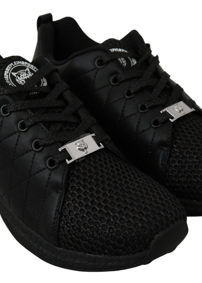 Philipp Plein Elegant Black Gisella Sneakers