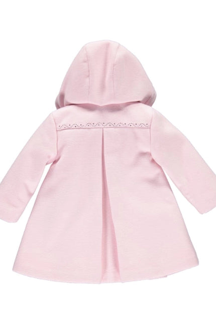 Pink Hooded Jacket with Bows Pink