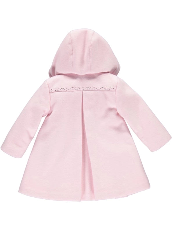 Pink Hooded Jacket with Bows Pink