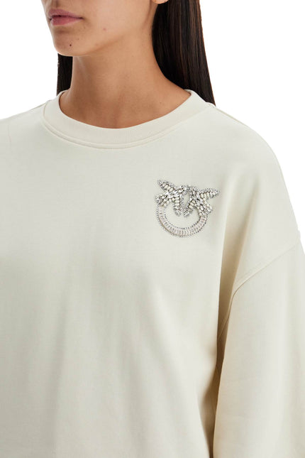 Pinko "ceresole embroidered sweatshirt