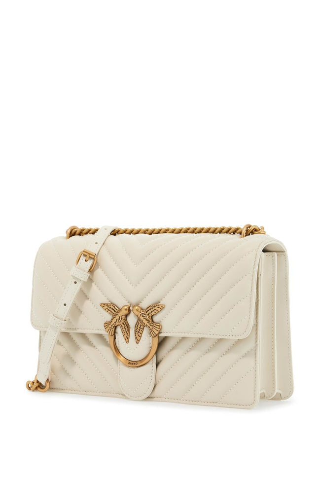 Pinko chevron quilted classic love bag one