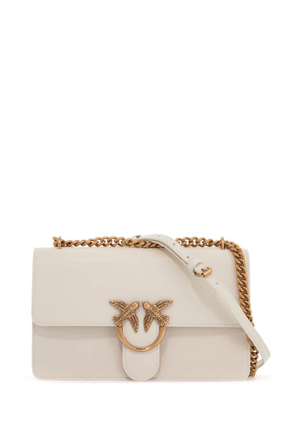 Pinko classic love bag one handbag - White