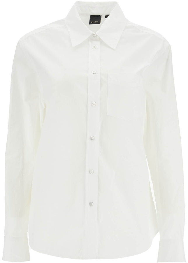 Pinko classic poplin shirt for men