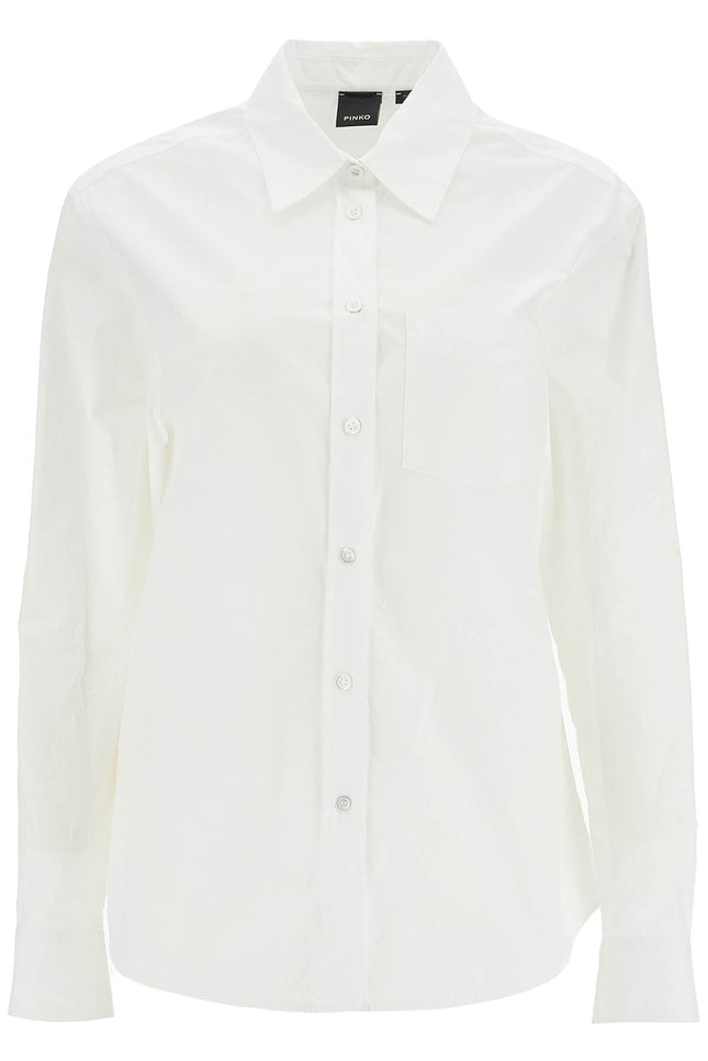 Pinko classic poplin shirt for men