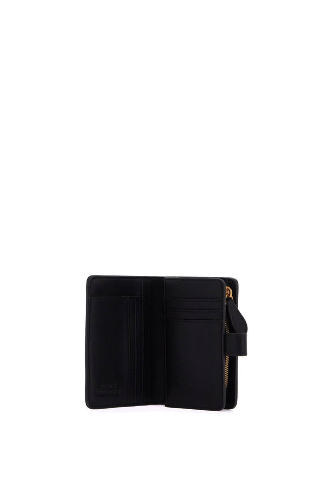 Pinko compact love birds wallet