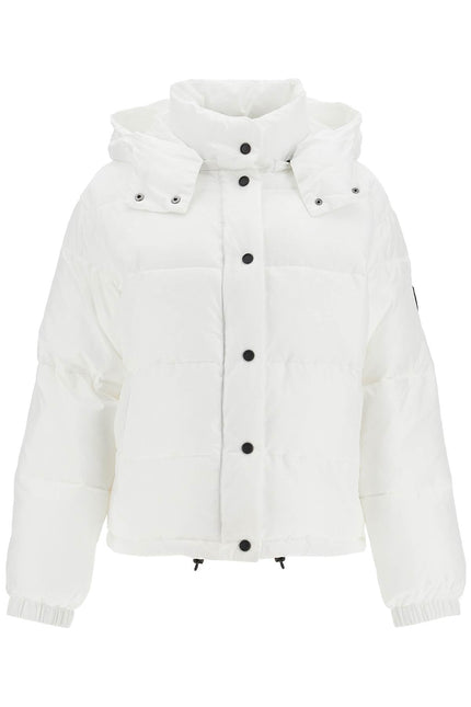 Pinko "down jacket with logo patch