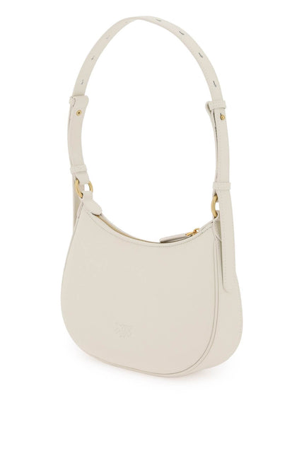 Pinko half moon shoulder bag - White