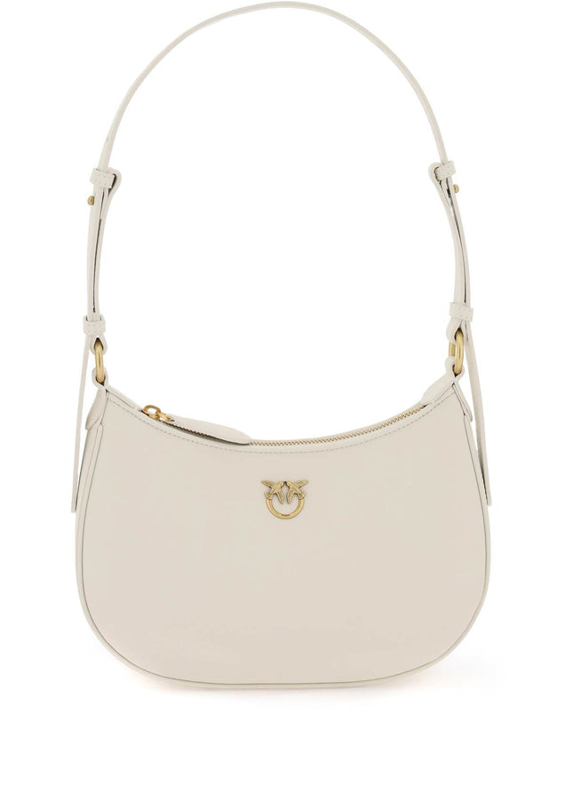 Pinko half moon shoulder bag - White