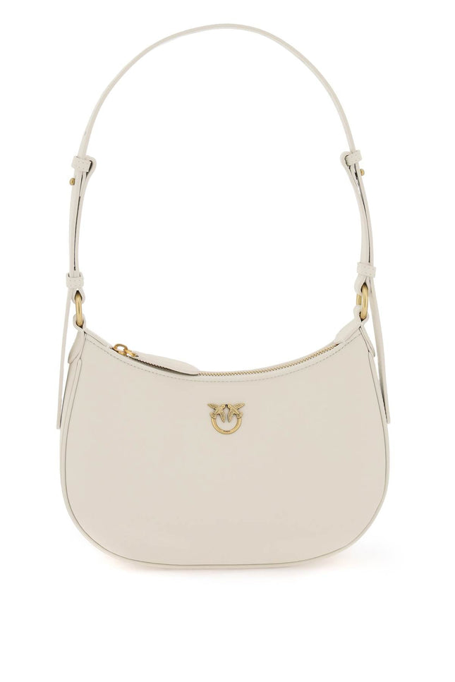 Pinko half moon shoulder bag - White