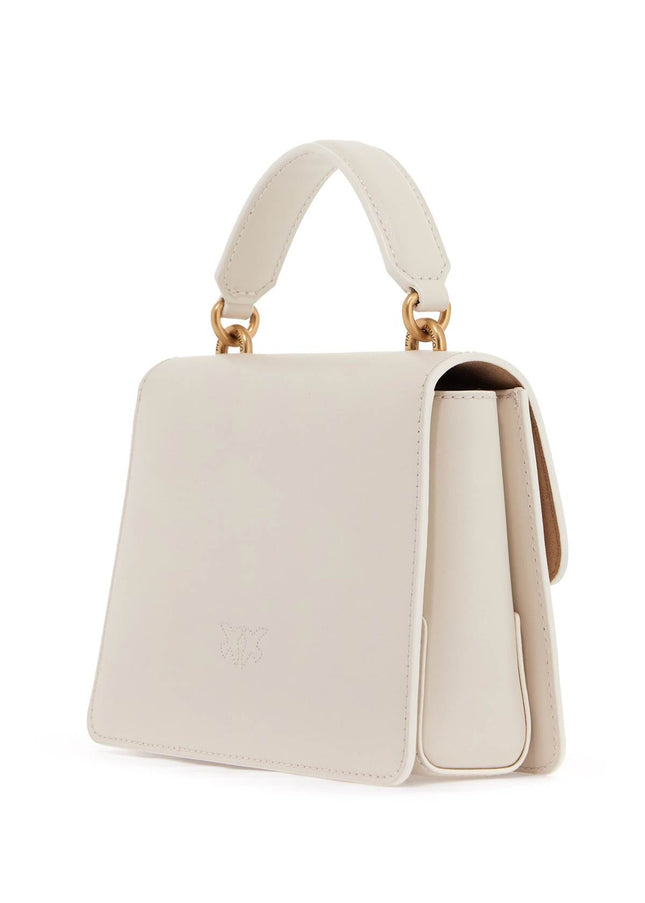 Pinko love one top handle mini light bag