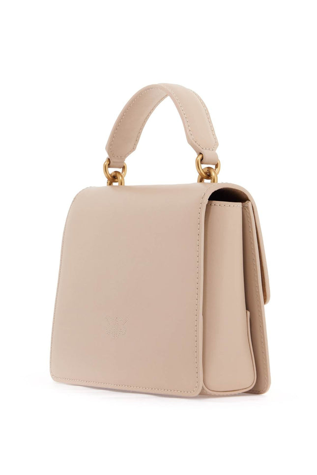 Pinko love one top handle mini light bag