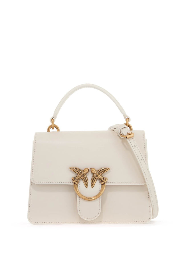 Pinko love one top handle mini light bag