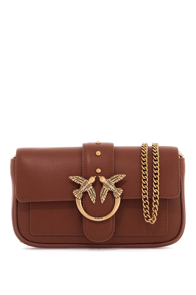 Pinko love pocket simply crossbody bag