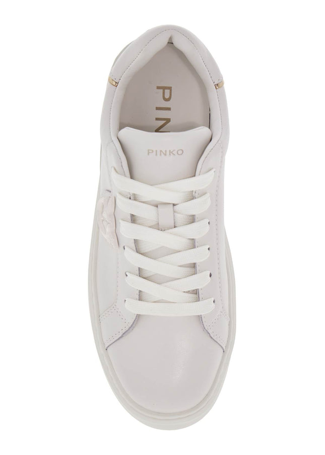 Pinko monogram detail platform sneakers with