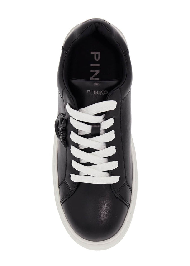 Pinko monogram detail platform sneakers with