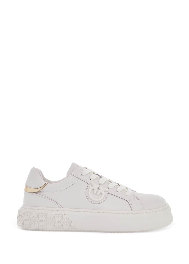 Pinko monogram detail platform sneakers with