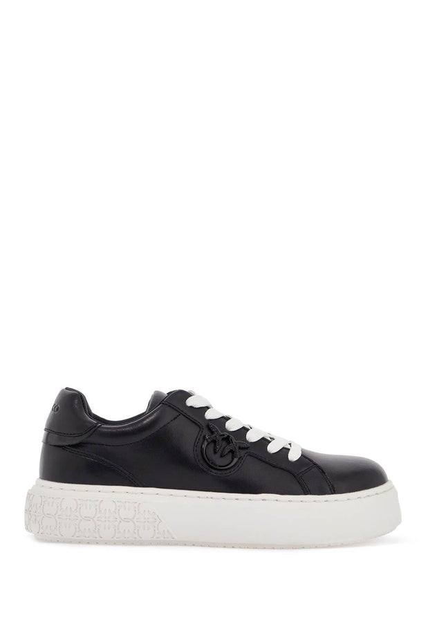 Pinko monogram detail platform sneakers with