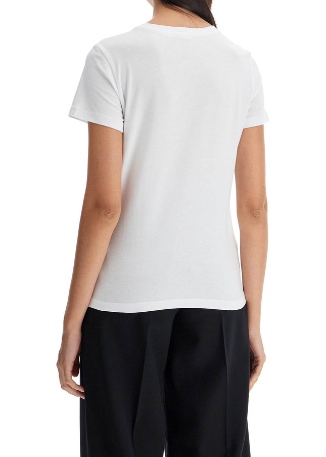 Pinko short-sleeved t-shirt with embroidery