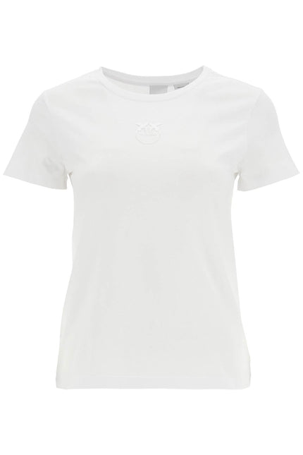 Pinko short-sleeved t-shirt with embroidery