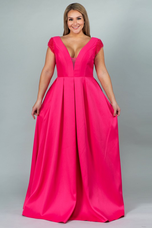 Plus Size Dress, Prom, Bridesmaid, Gowns