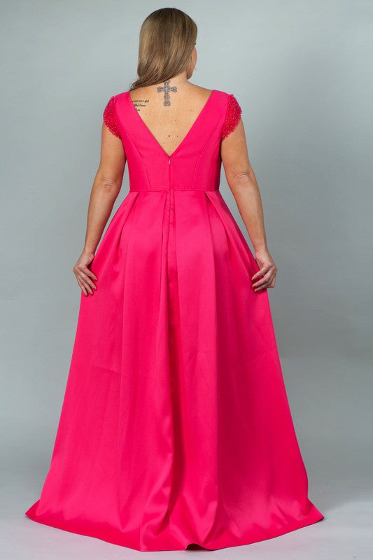 Plus Size Dress, Prom, Bridesmaid, Gowns