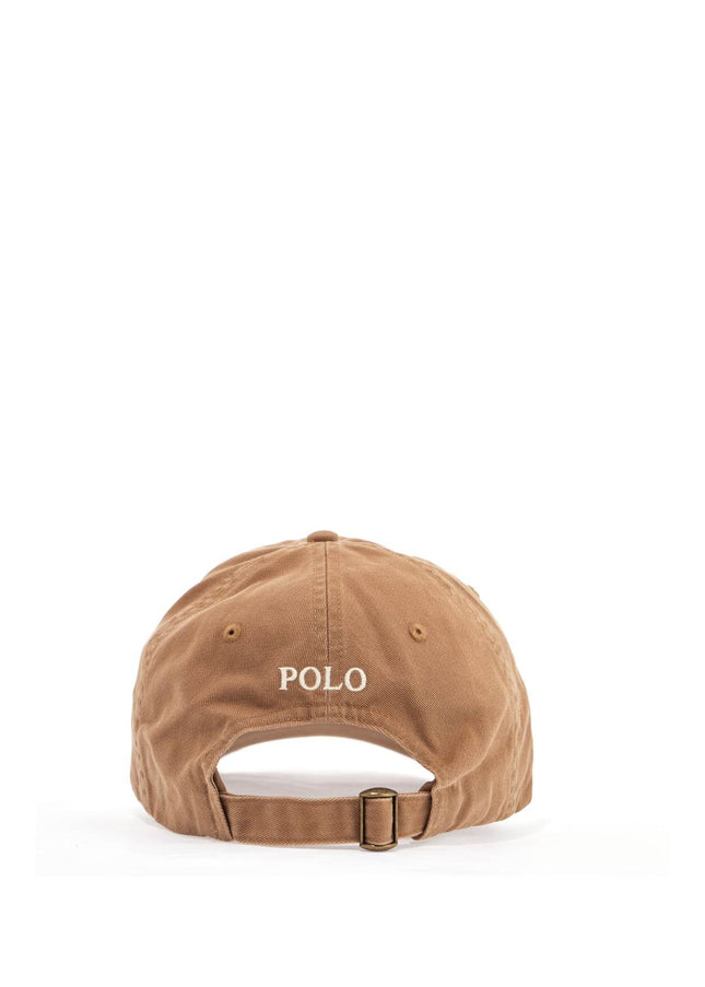 Polo Ralph Lauren adjustable curved brim beige sports cap