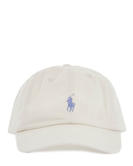 Polo Ralph Lauren beige cotton cap with curved brim and embroidered logo