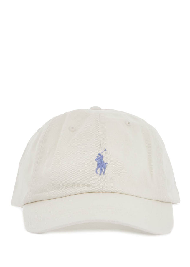 Polo Ralph Lauren beige cotton cap with curved brim and embroidered logo