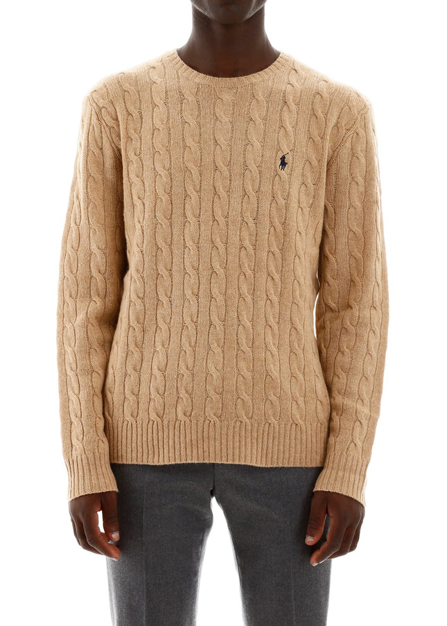 Polo Ralph Lauren cable knit wool-cashmere sweater