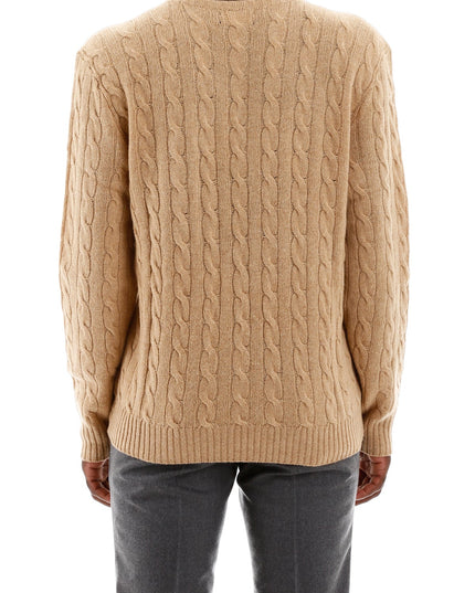 Polo Ralph Lauren cable knit wool-cashmere sweater