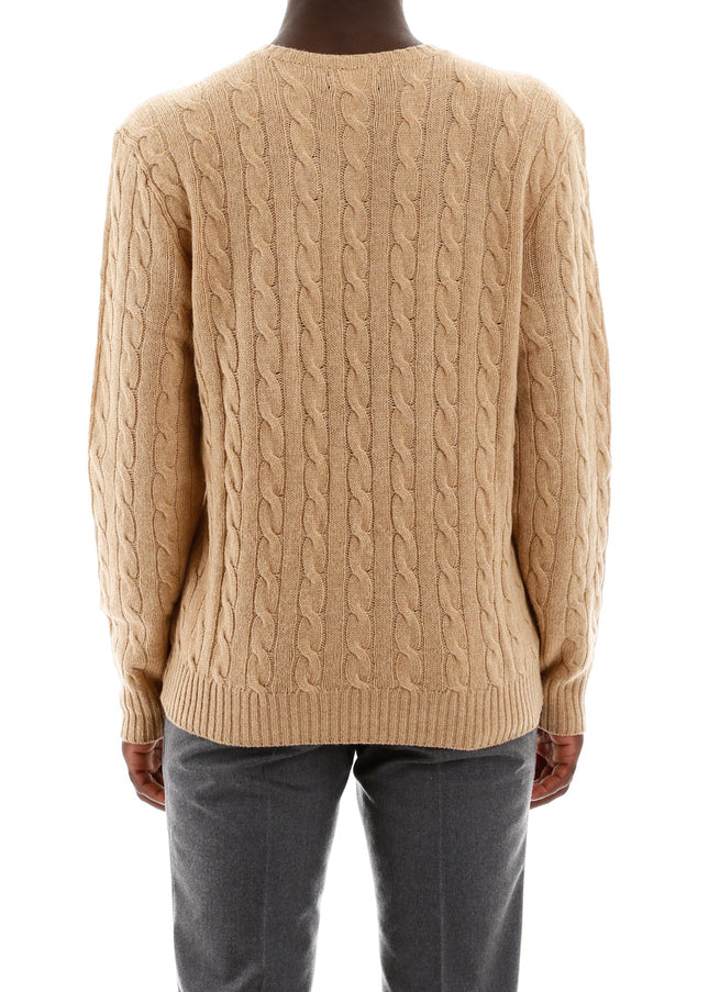 Polo Ralph Lauren cable knit wool-cashmere sweater