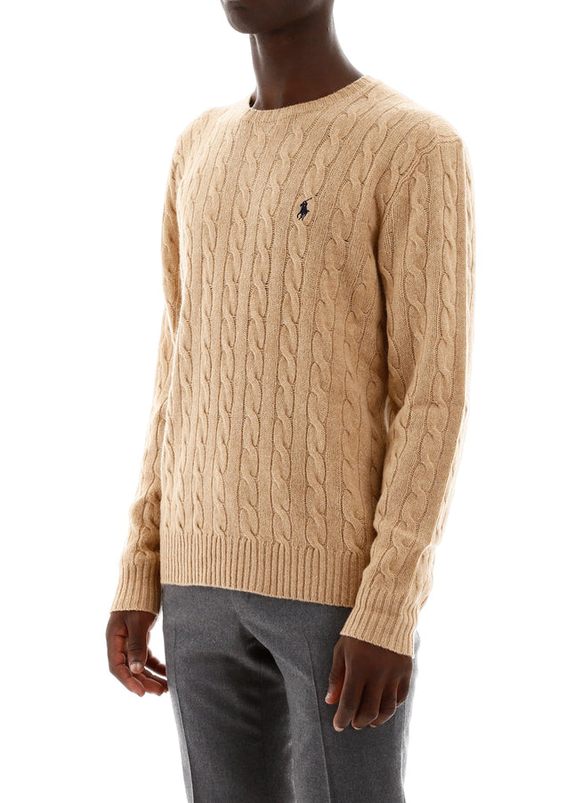 Polo Ralph Lauren cable knit wool-cashmere sweater